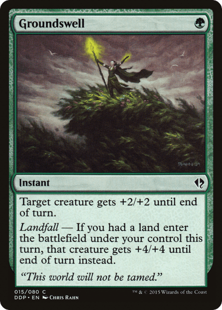 Groundswell (15) — Duel Decks: Zendikar vs. Eldrazi