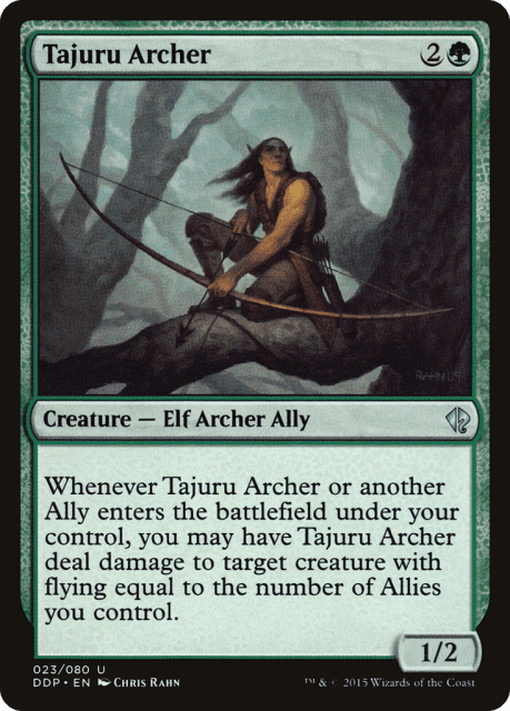 Tajuru Archer (23) — Duel Decks: Zendikar vs. Eldrazi