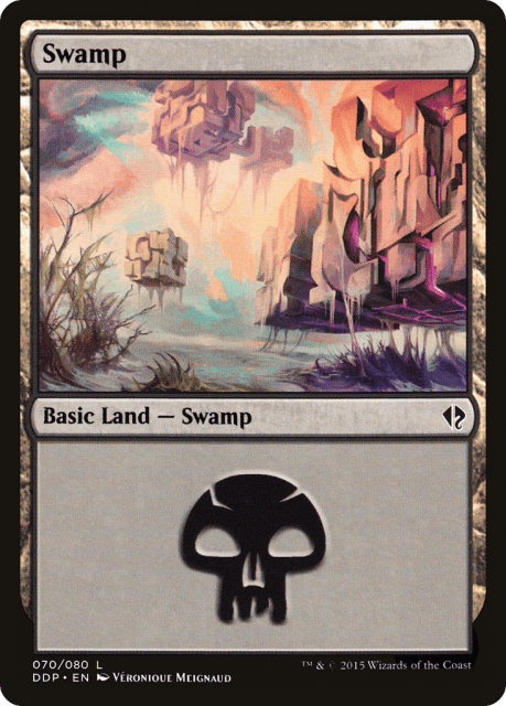 Swamp (70) — Duel Decks: Zendikar vs. Eldrazi