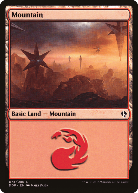 Mountain (74) — Duel Decks: Zendikar vs. Eldrazi