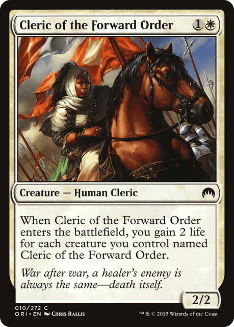 Cleric of the Forward Order (10) — Magic Origins