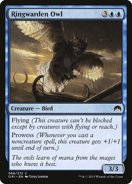 Ringwarden Owl (68) — Magic Origins