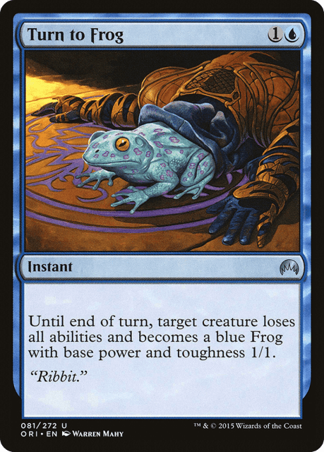 Turn to Frog (81) — Magic Origins