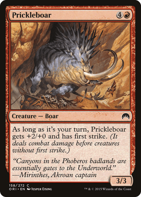 Prickleboar (158) — Magic Origins
