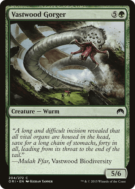 Vastwood Gorger (204) — Magic Origins