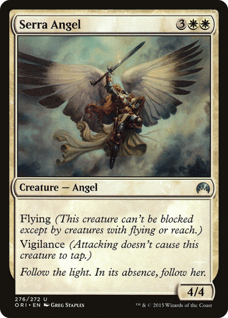 Serra Angel (276) — Magic Origins