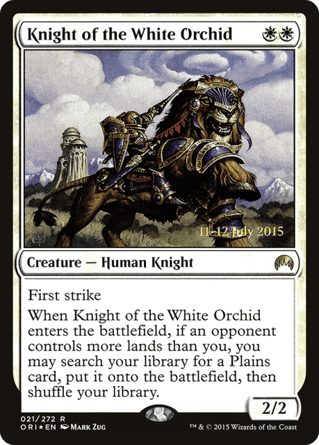 Knight of the White Orchid (21) — Magic Origins Promos