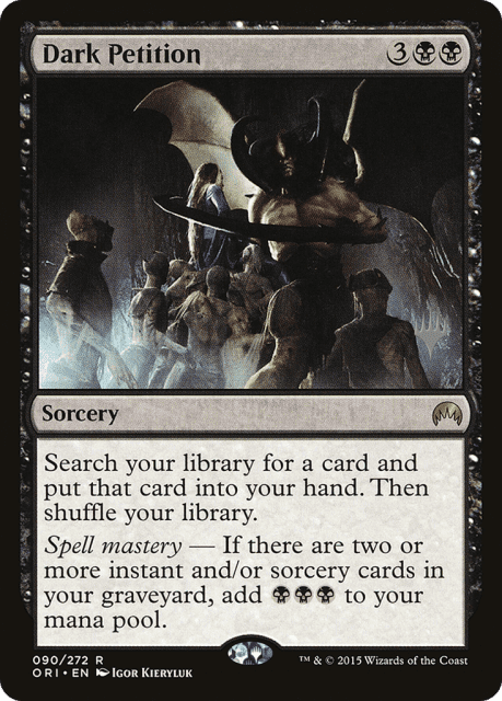 Dark Petition (90) — Magic Origins Promos