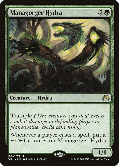 Managorger Hydra (186) — Magic Origins Promos