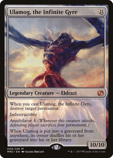 Ulamog, the Infinite Gyre (6) — Modern Masters 2015