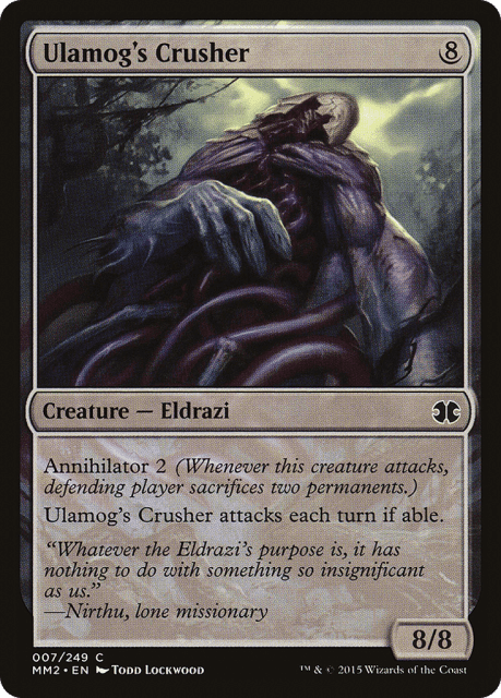 Ulamog's Crusher (7) — Modern Masters 2015
