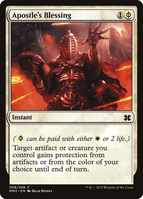 Apostle's Blessing (8) — Modern Masters 2015