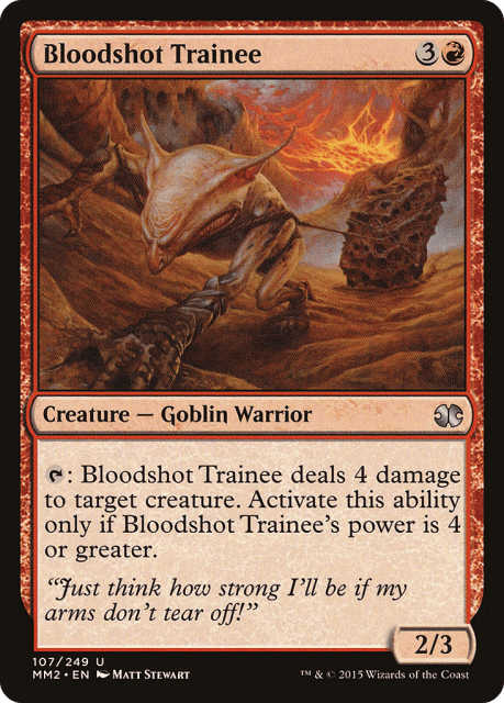 Bloodshot Trainee (107) — Modern Masters 2015