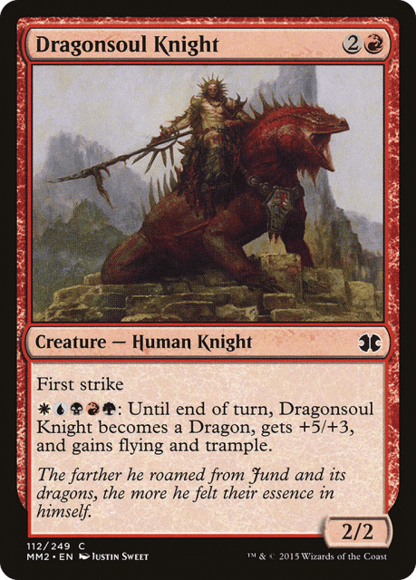 Dragonsoul Knight (112) — Modern Masters 2015
