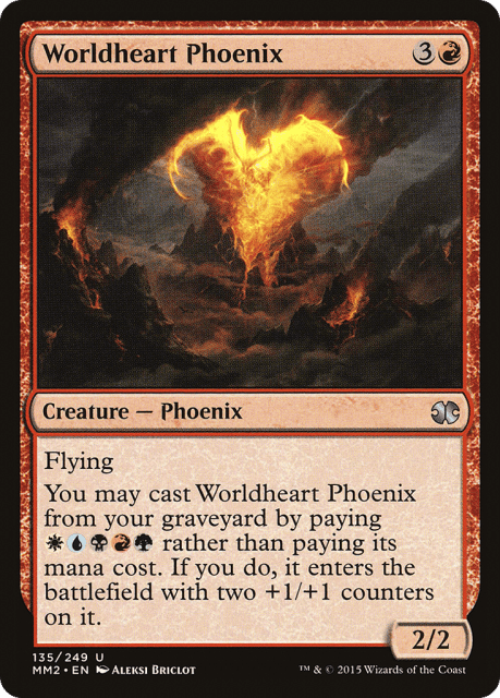 Worldheart Phoenix (135) — Modern Masters 2015