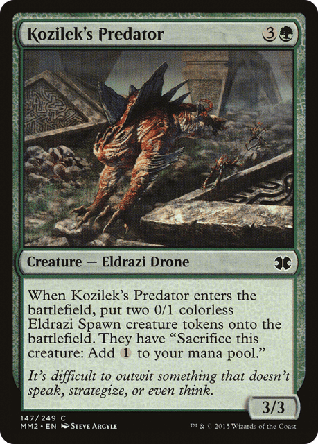 Kozilek's Predator (147) — Modern Masters 2015