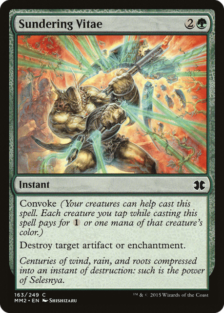Sundering Vitae (163) — Modern Masters 2015