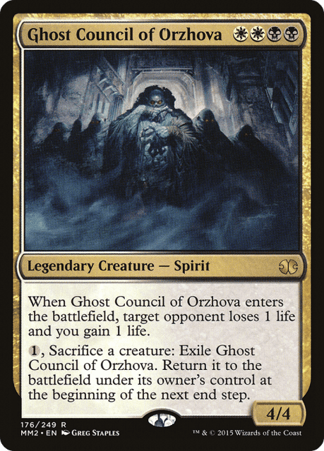 Ghost Council of Orzhova (176) — Modern Masters 2015