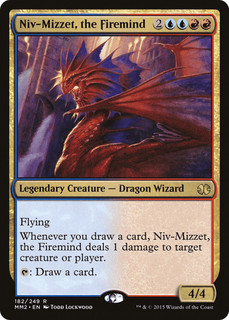 Niv-Mizzet, the Firemind (182) — Modern Masters 2015