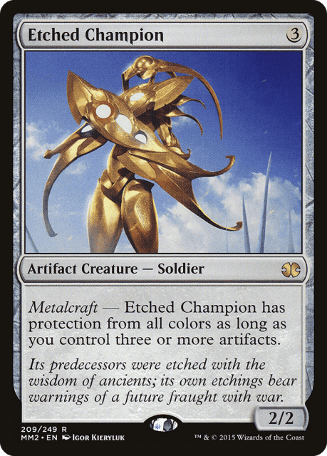Etched Champion (209) — Modern Masters 2015