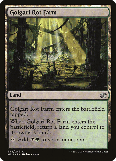 Golgari Rot Farm (243) — Modern Masters 2015