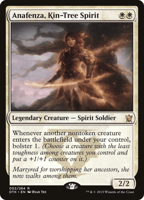 Anafenza, Kin-Tree Spirit (2) — Dragons of Tarkir