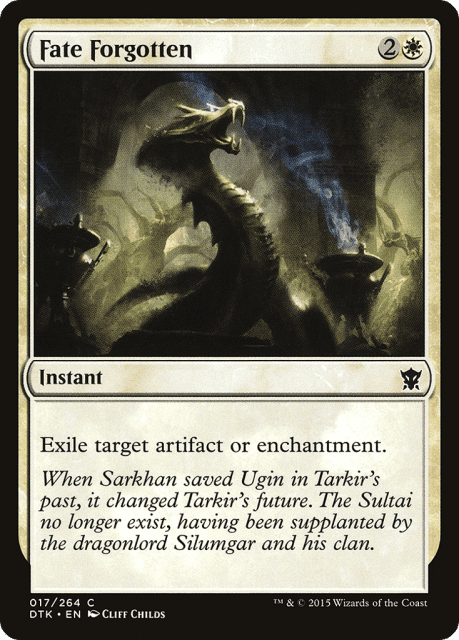 Fate Forgotten (17) — Dragons of Tarkir