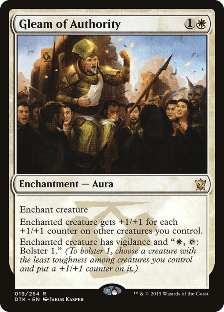 Gleam of Authority (19) — Dragons of Tarkir