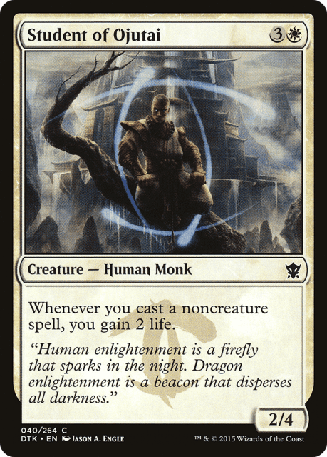 Student of Ojutai (40) — Dragons of Tarkir