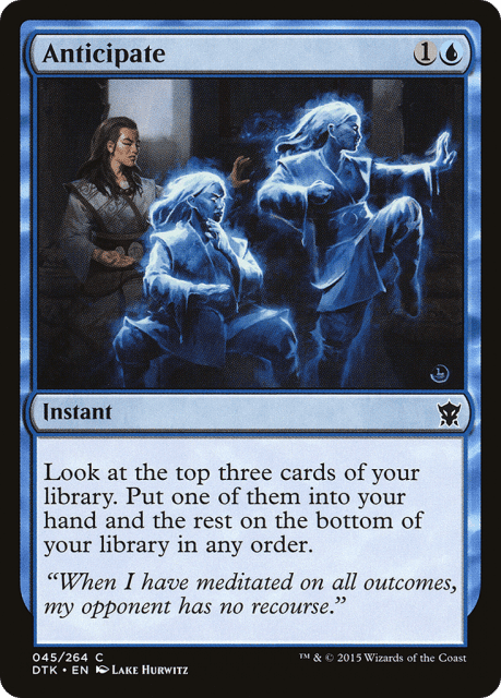 Anticipate (45) — Dragons of Tarkir
