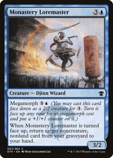 Monastery Loremaster (63) — Dragons of Tarkir