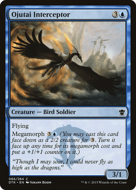 Ojutai Interceptor (66) — Dragons of Tarkir