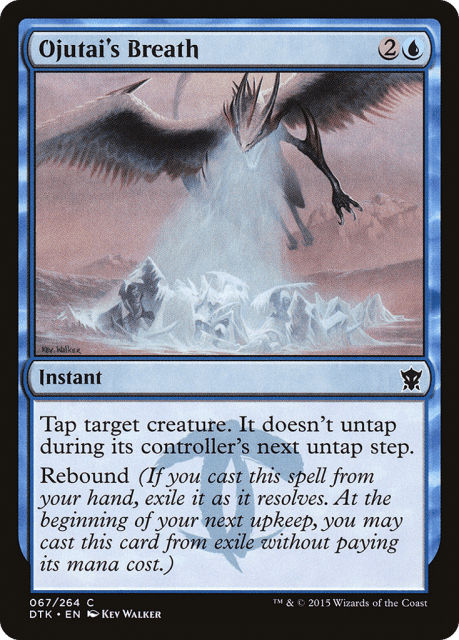 Ojutai's Breath (67) — Dragons of Tarkir