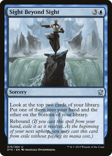 Sight Beyond Sight (75) — Dragons of Tarkir