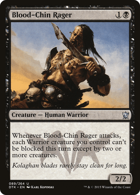 Blood-Chin Rager (89) — Dragons of Tarkir