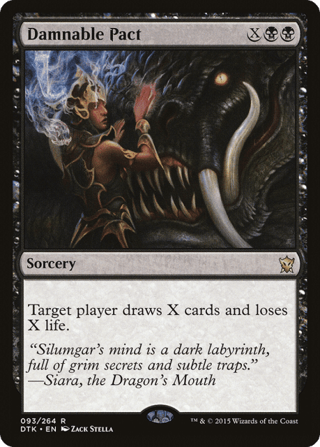 Damnable Pact (93) — Dragons of Tarkir