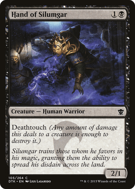 Hand of Silumgar (105) — Dragons of Tarkir