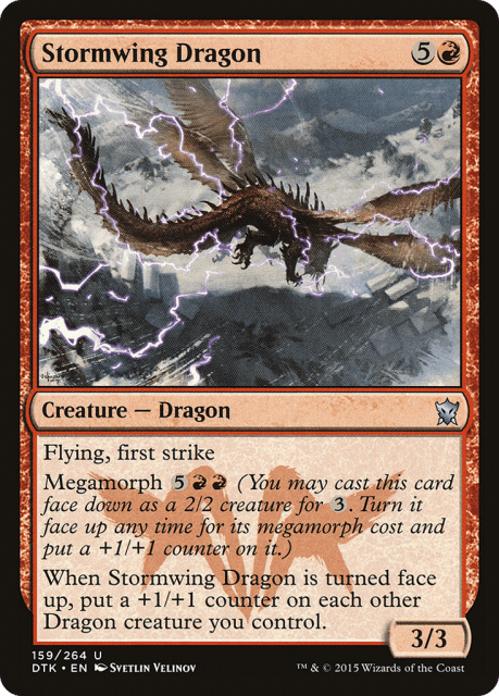 Stormwing Dragon (159) — Dragons of Tarkir