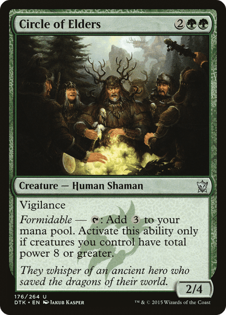 Circle of Elders (176) — Dragons of Tarkir