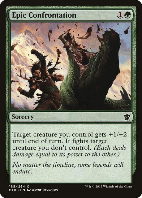Epic Confrontation (185) — Dragons of Tarkir