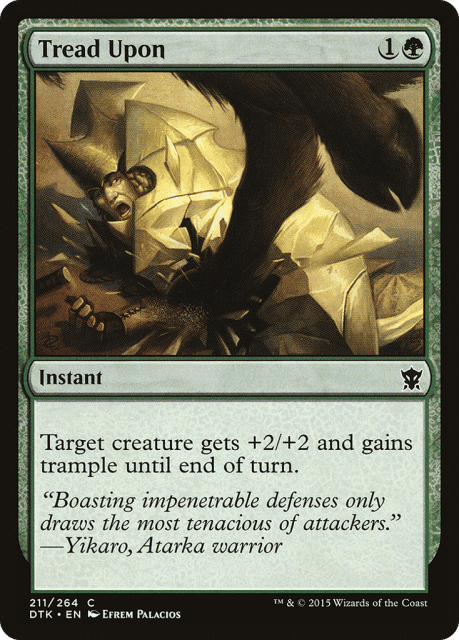 Tread Upon (211) — Dragons of Tarkir