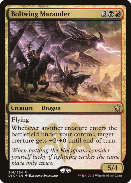 Boltwing Marauder (214) — Dragons of Tarkir