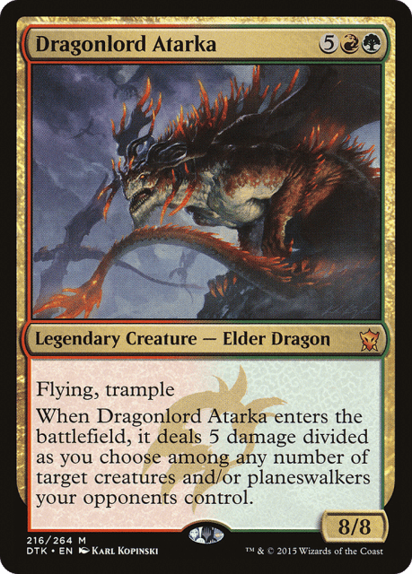 Dragonlord Atarka (216) — Dragons of Tarkir