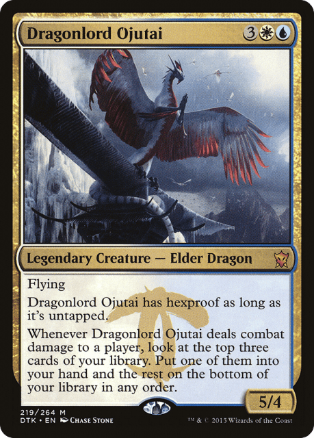 Dragonlord Ojutai (219) — Dragons of Tarkir