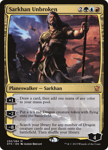 Sarkhan Unbroken (230) — Dragons of Tarkir