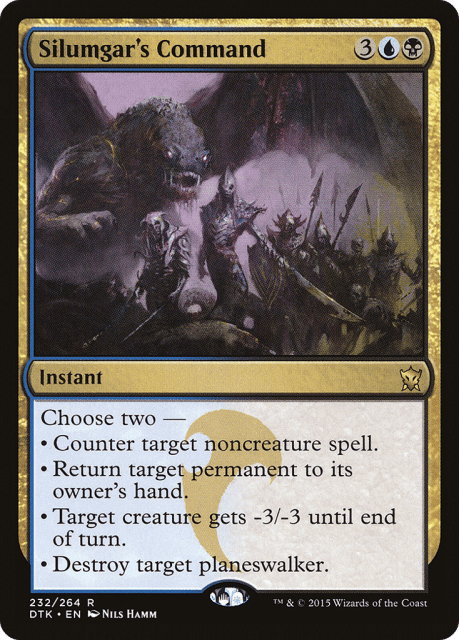 Silumgar's Command (232) — Dragons of Tarkir