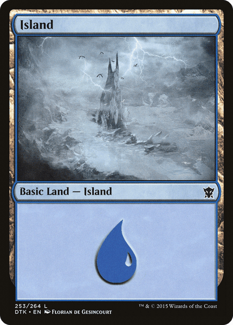 Island (253) — Dragons of Tarkir
