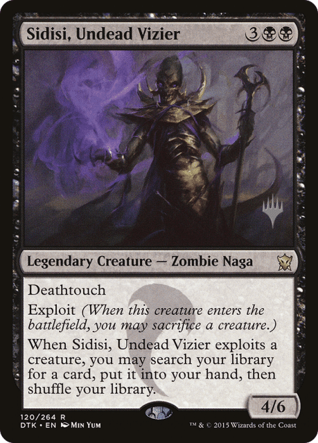 Sidisi, Undead Vizier (120) — Dragons of Tarkir Promos