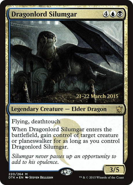 Dragonlord Silumgar (220) — Dragons of Tarkir Promos