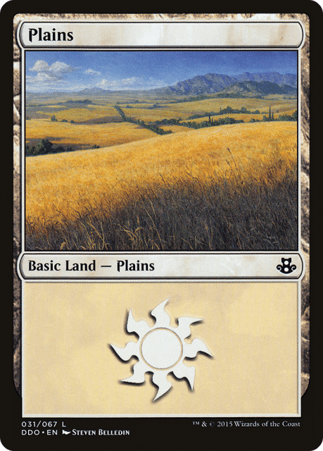 Plains (31) — Duel Decks: Elspeth vs. Kiora